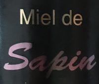 Miel De Sapin Ingredients