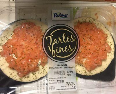 Saumon Sauce Aneth Et Baies Roses