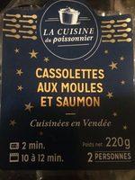 Cassolettes Moules Saumon Report Card