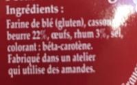 Vritables Gaufres Flamandes Pur Beurre Et Rhum Ingredients