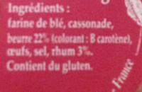 Vritables Gaufres Flamandes Ingredients