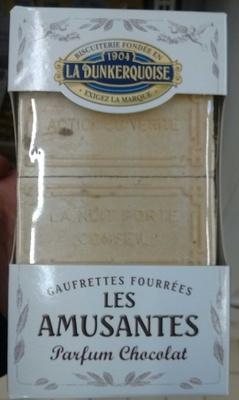 Gaufrettes Fourres Les Amusantes Parfum Chocolat