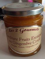 Confiture Fruits Exotiques Au Gingembre Confit Report Card