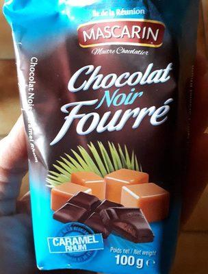 Chocolat Noir Fourr Caramel Rhum