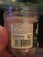 Terrine De Chevreuil A La Fine Champagne Ingredients