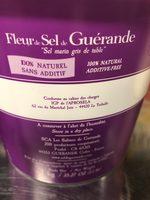 Millenaire Fleur De Sel De Guerande Sea Salt 2.2 LBS Ingredients