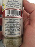 Sel Fin Bio Le Gurandais Lgumes Ingredients