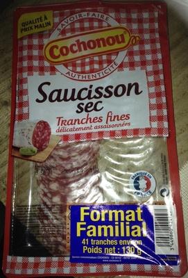 Saucisson Sec Tranches Fines (format Familial)