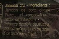 Le Plateau (Maxi Format) (+40% Gratuit) Ingredients