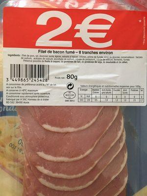 Filet De Bacon Fum