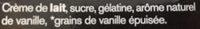 Appareil Pour Panna Cotta  La Vanille Bourbon Ingredients