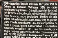 Dessert Base Chocolate Cream & Tart With Valrhona Chocolate Ingredients