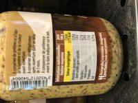 200G Moutarde A L'ancienne Au Citron Ingredients