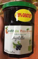 Confiture Extra Myrtille Report Card
