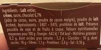 4 Gourmand Au Chocolat Offre Spciale Ingredients