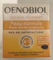 Oenobiol Solaire Intensif Peau Doree Eclatante 30 Capsules Report Card
