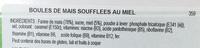 Crales Du Petit-djeuner (boules De Mas Souffles Au Miel) Ingredients