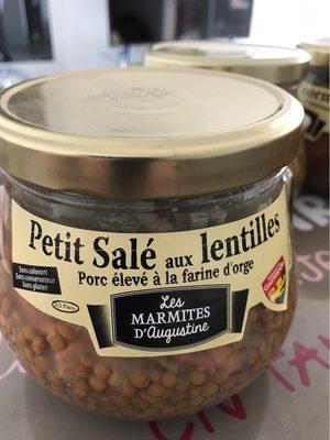 Petit Sal Aux Lentilles Porc Elev  La Farine D'orge