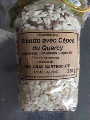 Prparation Pour Risotto Avec Cpes Du Quercy