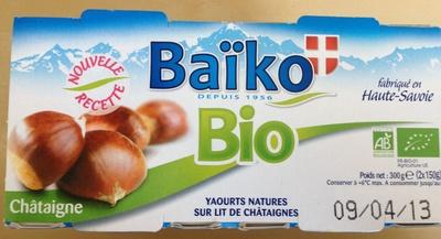 Bako Yaourts Natures Sur Lit De Chtaignes