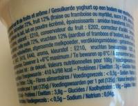 Yaourt Sur Lit De Fruits  La Fraise Ingredients