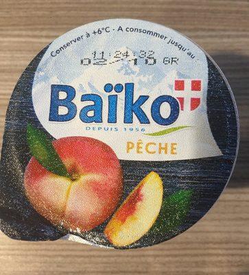 Yaourt Sur Lit De Fruits (Pche)