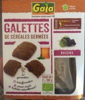 2X100G Essene Galette Raisins Report Card