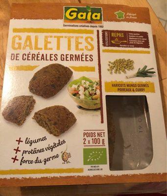 2X100G Essene Galette Mungo Germe