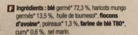 2X100G Essene Galette Mungo Germe Ingredients
