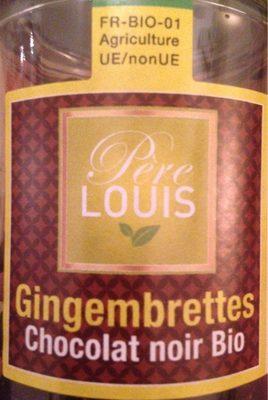 Gingembrette Chocolat Noir Bio