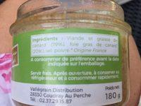 Rillette De Canard Ingredients