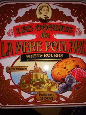 Les Cookies De La Mre Poulard Fruits Rouges