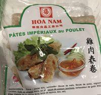 Nem Poulet Ingredients