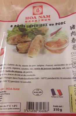 8 Pts Impriaux Au Porc