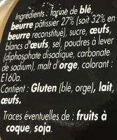 Palets Bretons Pur Beurre Ingredients