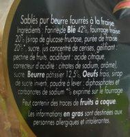 Lunettes  La Fraise Ingredients