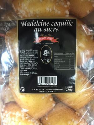 Madeleines Coquille Au Sucr