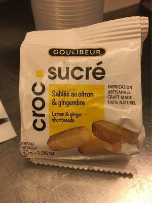 Croc Sucr Citron & Gingembre