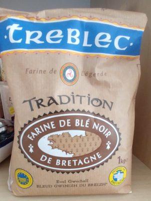 1KG Farine De Ble Noir Tradition Treblec