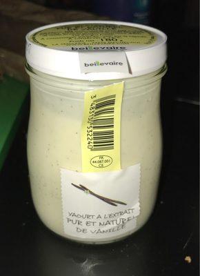 Yaourt A Lextrait Pur Et Naturel De Vanille