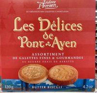 Les Dlices De Pont-Aven Assortiment De Galettes Fines & Gourmandes Au Beurre Frais De Baratte Report Card