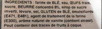 Brioche Tresse Pur Beurre Ingredients