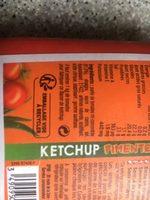 Ketchup PIMENTE Ingredients