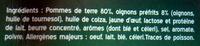 4 Paillassons Pommes De Terre Oignons Ingredients