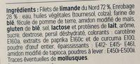 Filet De Limande Du Nord Meunire Ingredients