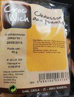 Chausson Aux Pommes Ingredients