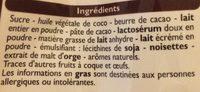 Trocadero Ingredients