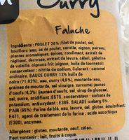Sandwich Curry Ingredients