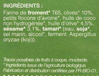 Biscuit Olives Ingredients