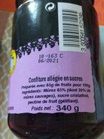 Confiture De Mres Sauvages Ingredients